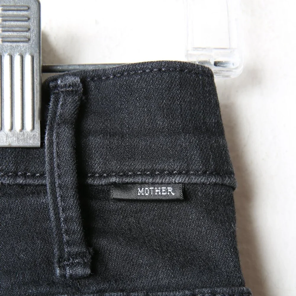 MOTHER The Hustler Ankle Fray Hi-Rise Not Guilty Jeans Size 27 *FLAW*